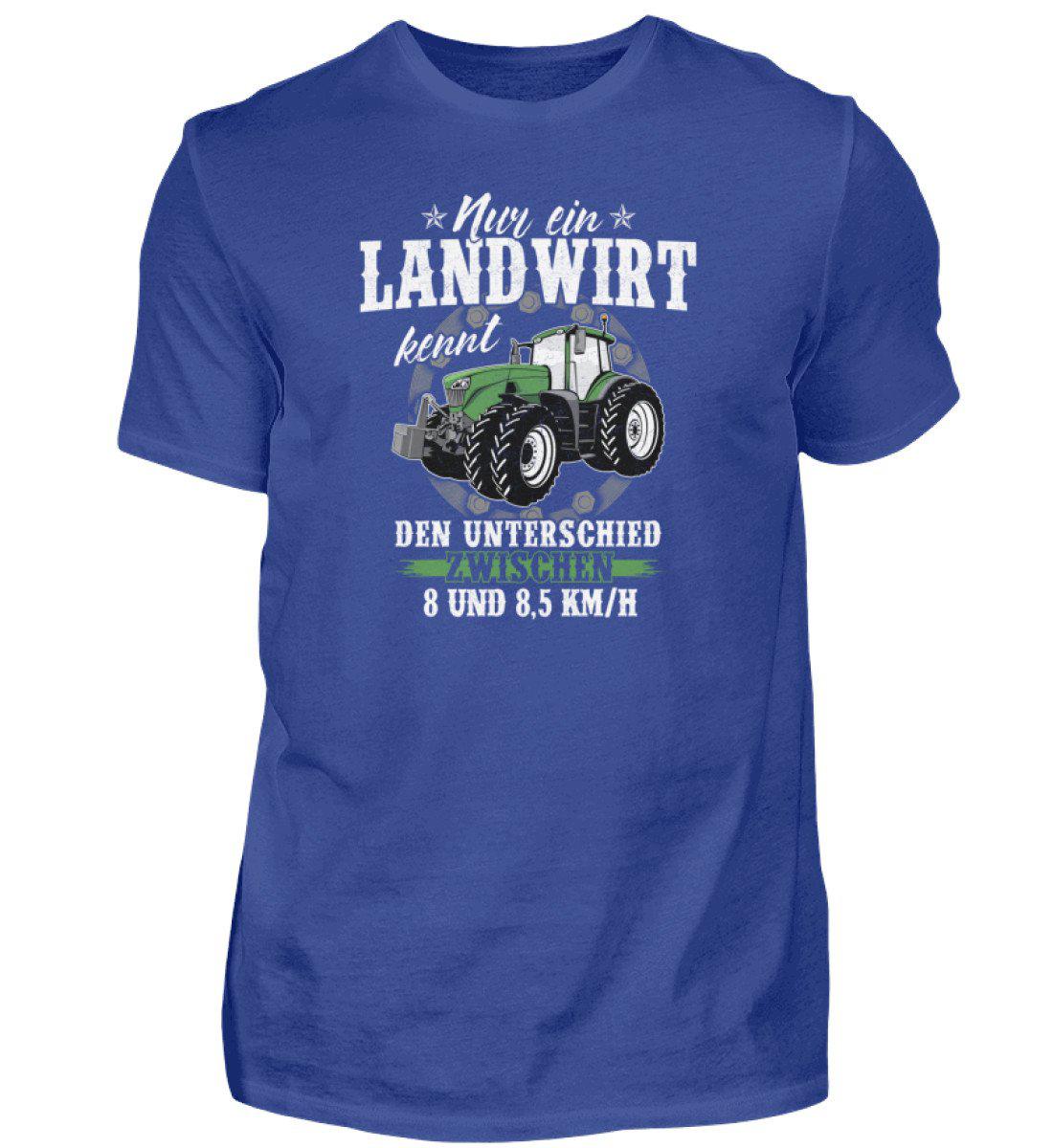Landwirt Geschwindigkeit · Herren T-Shirt-Herren Basic T-Shirt-Royal Blue-S-Agrarstarz
