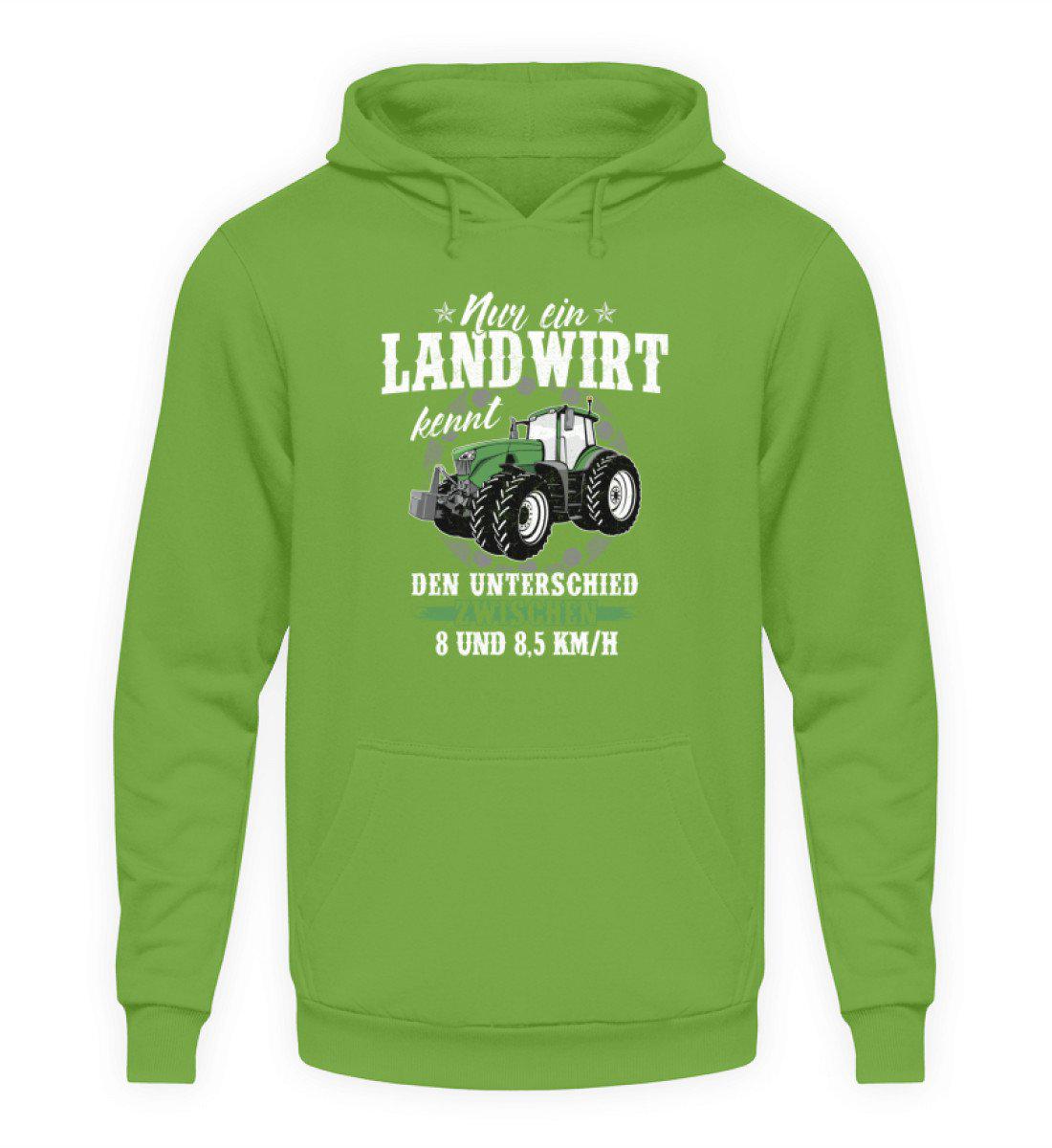 Landwirt Geschwindigkeit · Unisex Kapuzenpullover Hoodie-Unisex Hoodie-LimeGreen-S-Agrarstarz