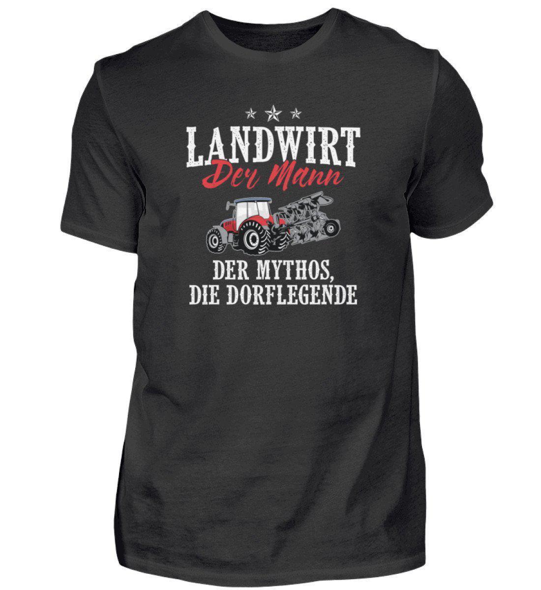 Landwirt Mann Mythos Dorflegende · Herren T-Shirt-Herren Basic T-Shirt-Black-S-Agrarstarz