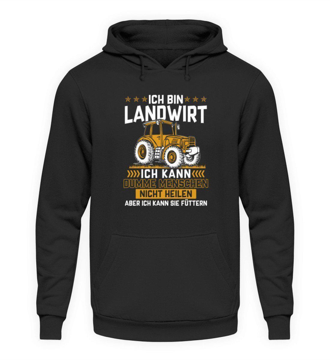 Landwirt Menschen füttern · Unisex Kapuzenpullover Hoodie-Unisex Hoodie-Jet Black-L-Agrarstarz