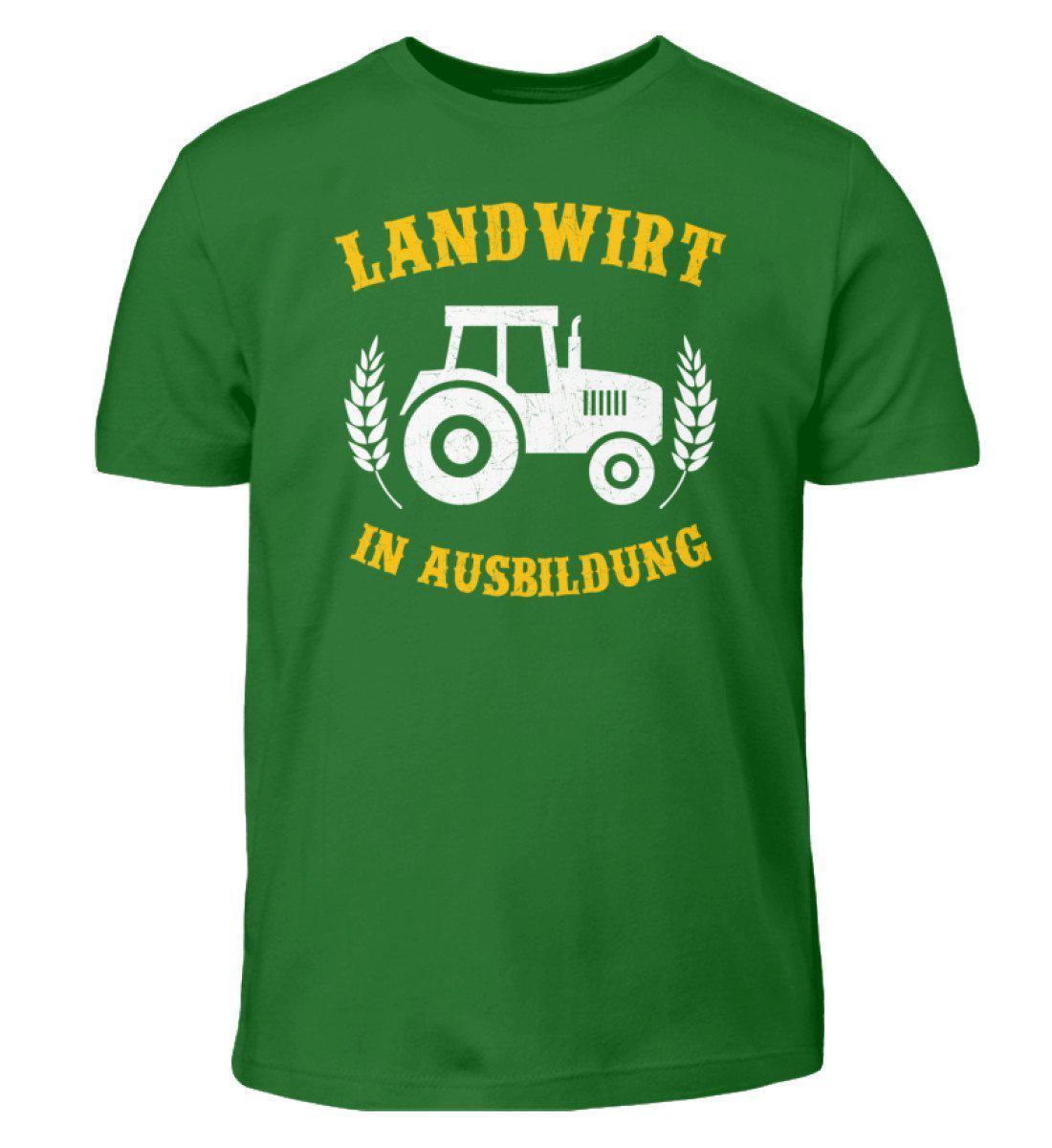 Landwirt in Ausbildung · Kinder T-Shirt-Kinder T-Shirt-Kelly Green-3/4 (98/104)-Agrarstarz