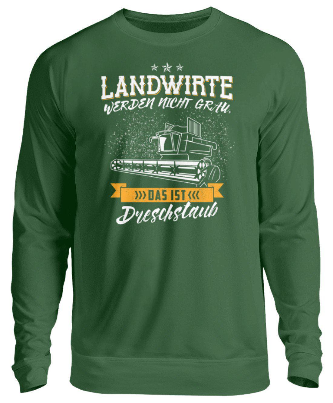 Landwirte grau Dreschstaub · Unisex Sweatshirt Pullover-Unisex Sweatshirt-Bottle Green-S-Agrarstarz