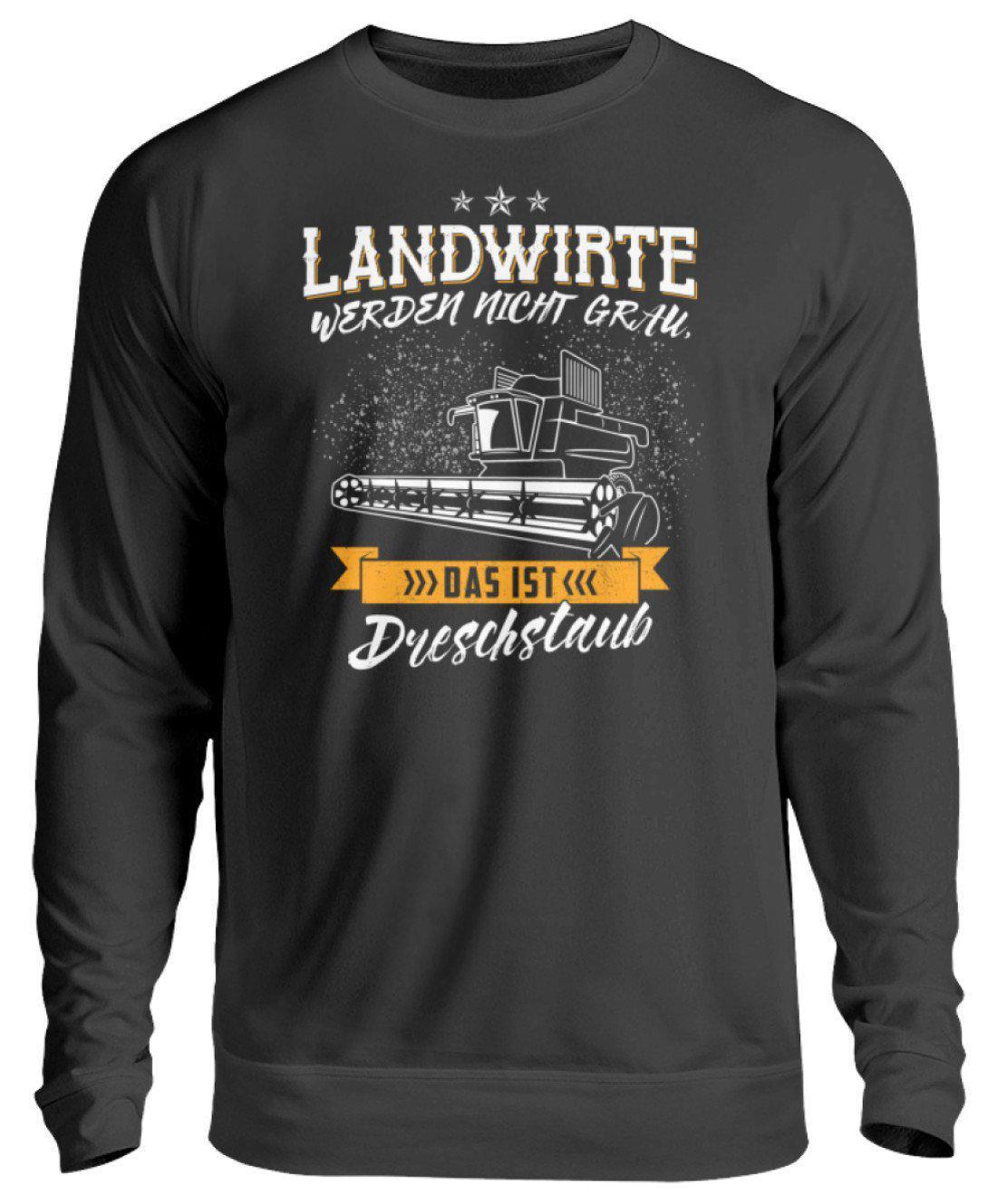 Landwirte grau Dreschstaub · Unisex Sweatshirt Pullover-Unisex Sweatshirt-Jet Black-S-Agrarstarz