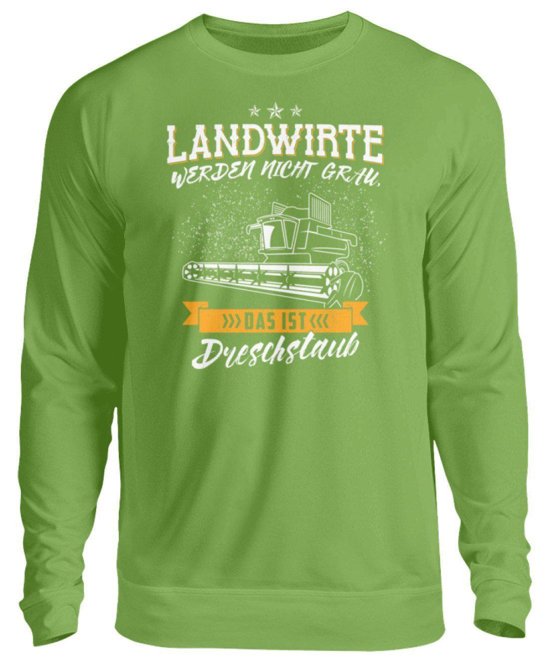 Landwirte grau Dreschstaub · Unisex Sweatshirt Pullover-Unisex Sweatshirt-LimeGreen-S-Agrarstarz