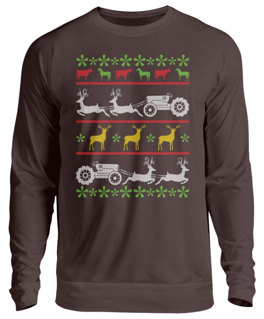 Landwirtschaft 2 Ugly Christmas · Unisex Sweatshirt Pullover-Unisex Sweatshirt-Hot Chocolate-S-Agrarstarz