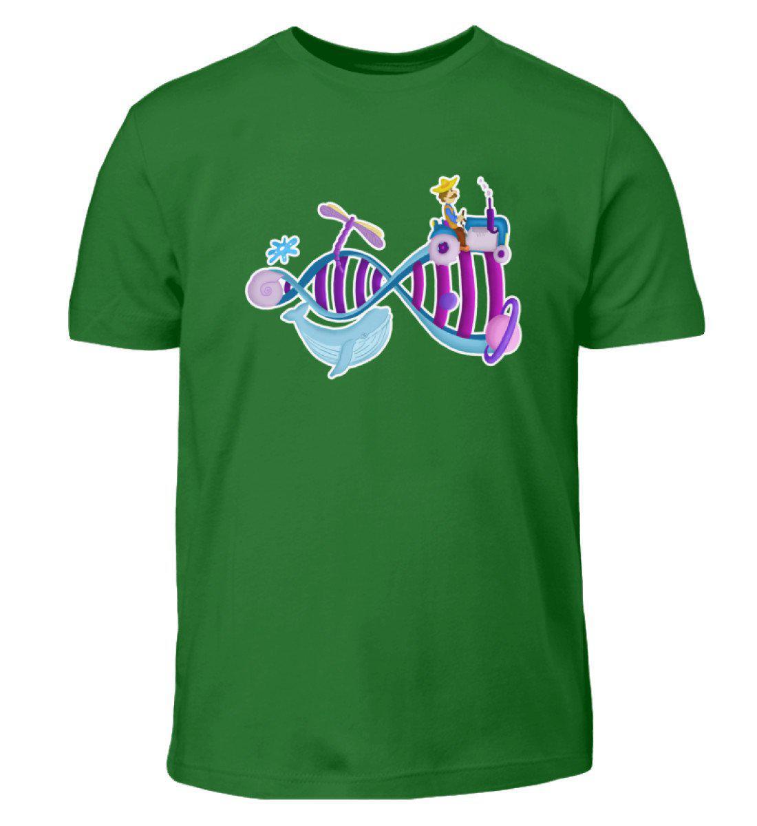 Landwirtschaft Evolution · Kinder T-Shirt-Kinder T-Shirt-Kelly Green-3/4 (98/104)-Agrarstarz