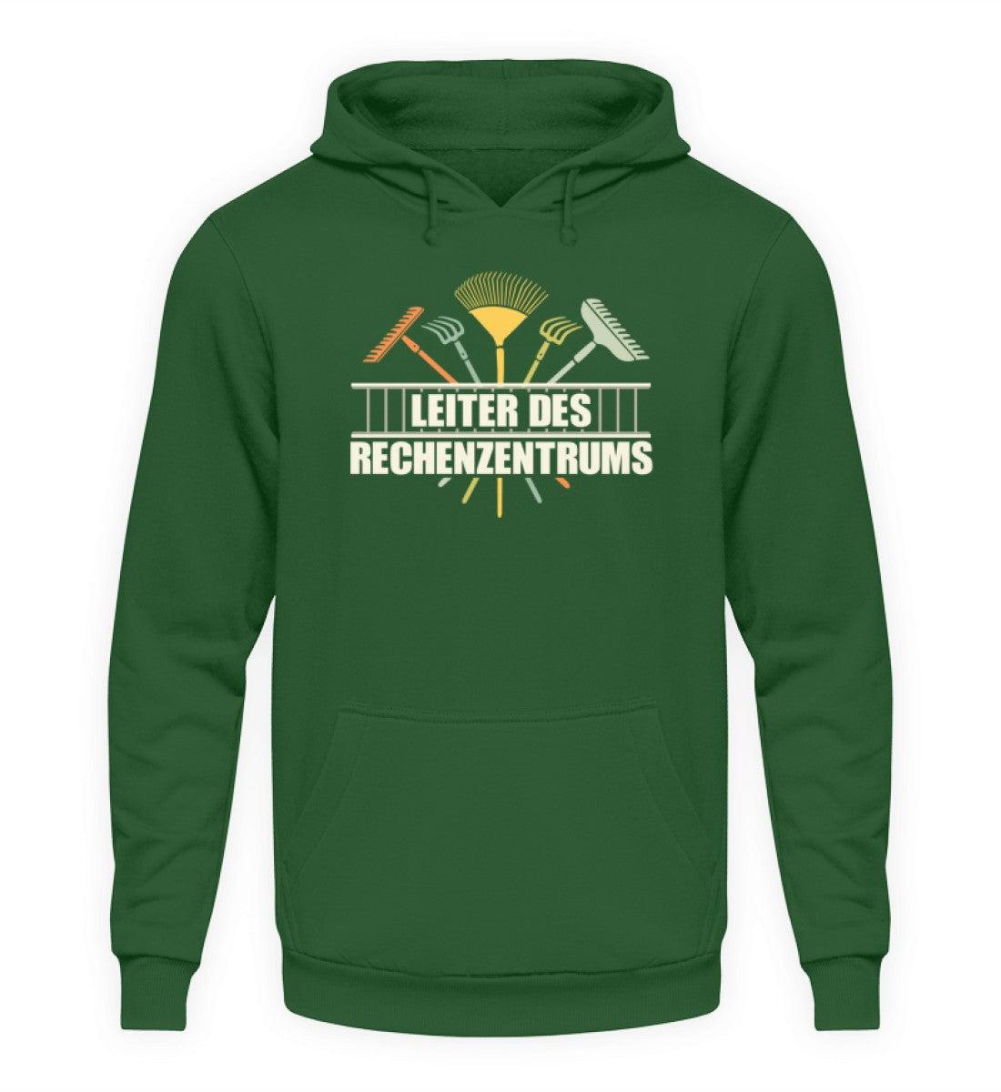 Leiter des Rechenzentrums · Unisex Kapuzenpullover Hoodie-Unisex Hoodie-Bottle Green-S-Agrarstarz