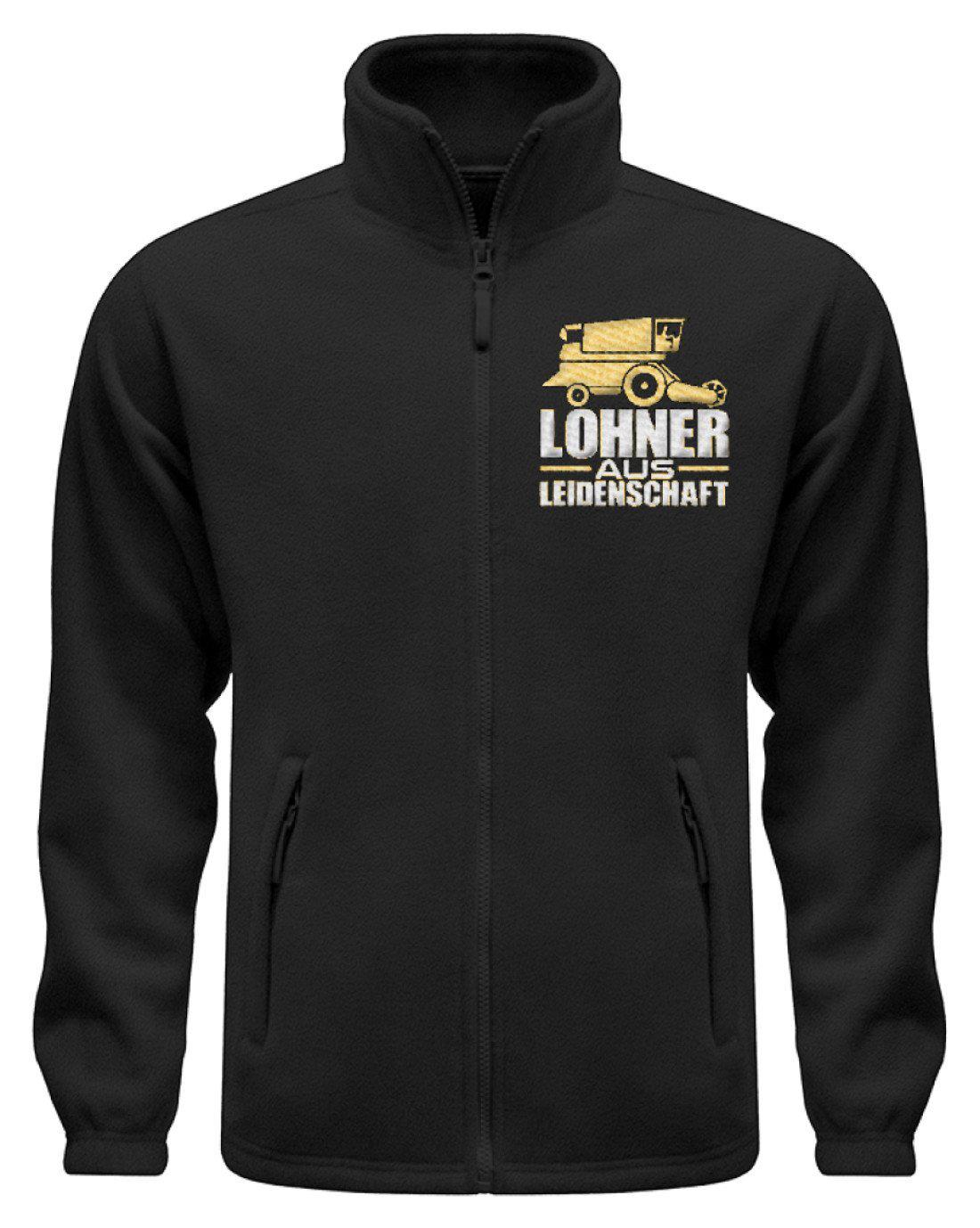 Lohner · Fleece Jacke mit Stick-Fleece Jacke mit Stick-Black-S-Agrarstarz