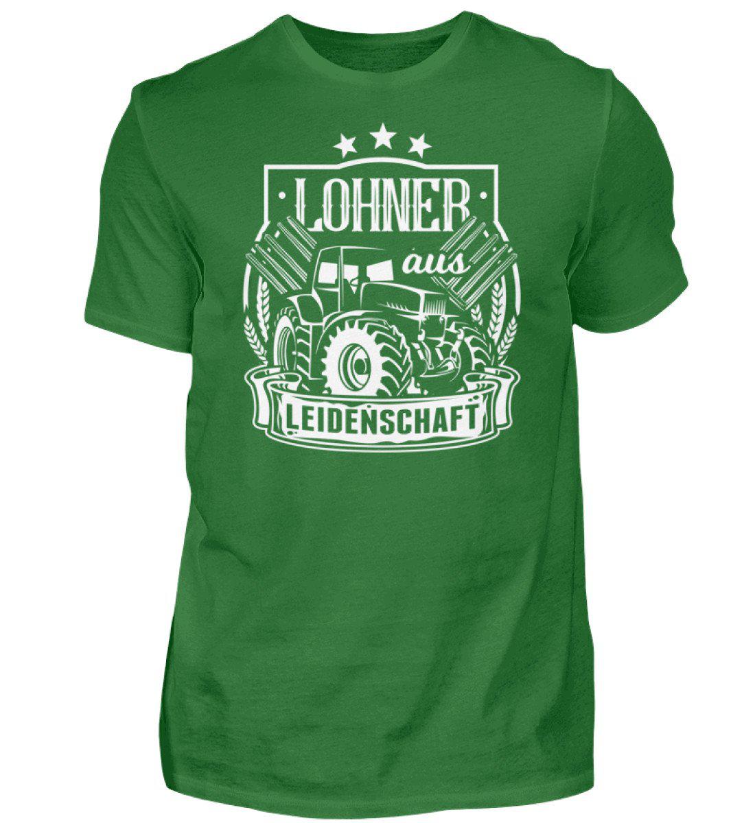 Lohner aus Leidenschaft · Herren T-Shirt-Herren Basic T-Shirt-Kelly Green-S-Agrarstarz