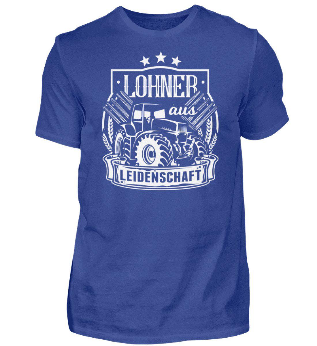 Lohner aus Leidenschaft · Herren T-Shirt-Herren Basic T-Shirt-Royal Blue-S-Agrarstarz