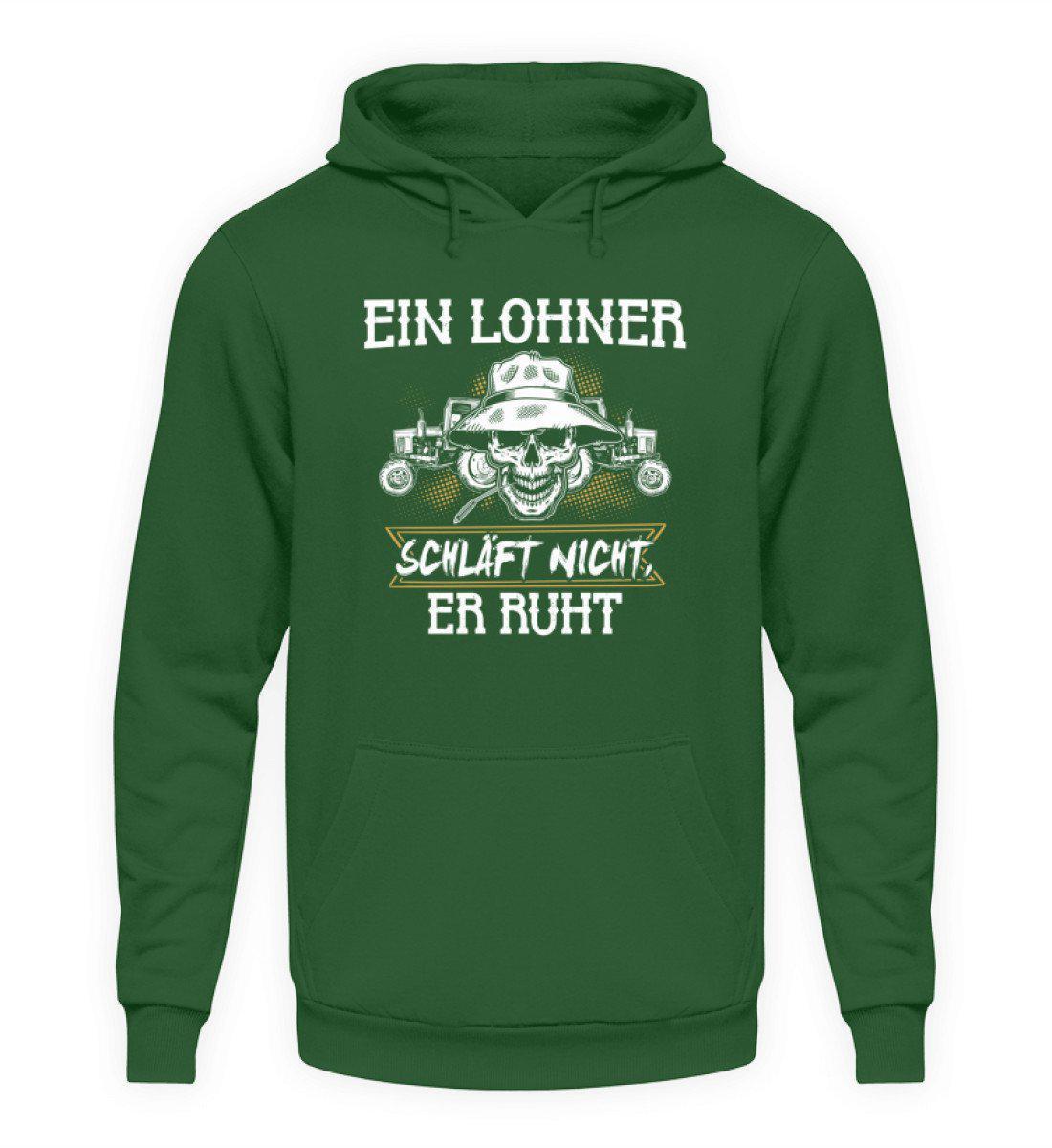 Lohner ruht · Unisex Kapuzenpullover Hoodie-Unisex Hoodie-Bottle Green-L-Agrarstarz