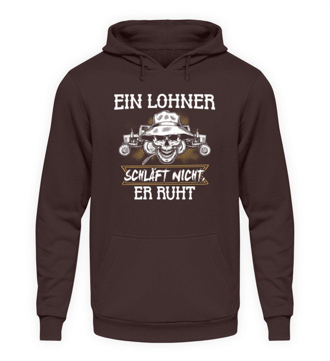 Lohner ruht · Unisex Kapuzenpullover Hoodie-Unisex Hoodie-Hot Chocolate-L-Agrarstarz