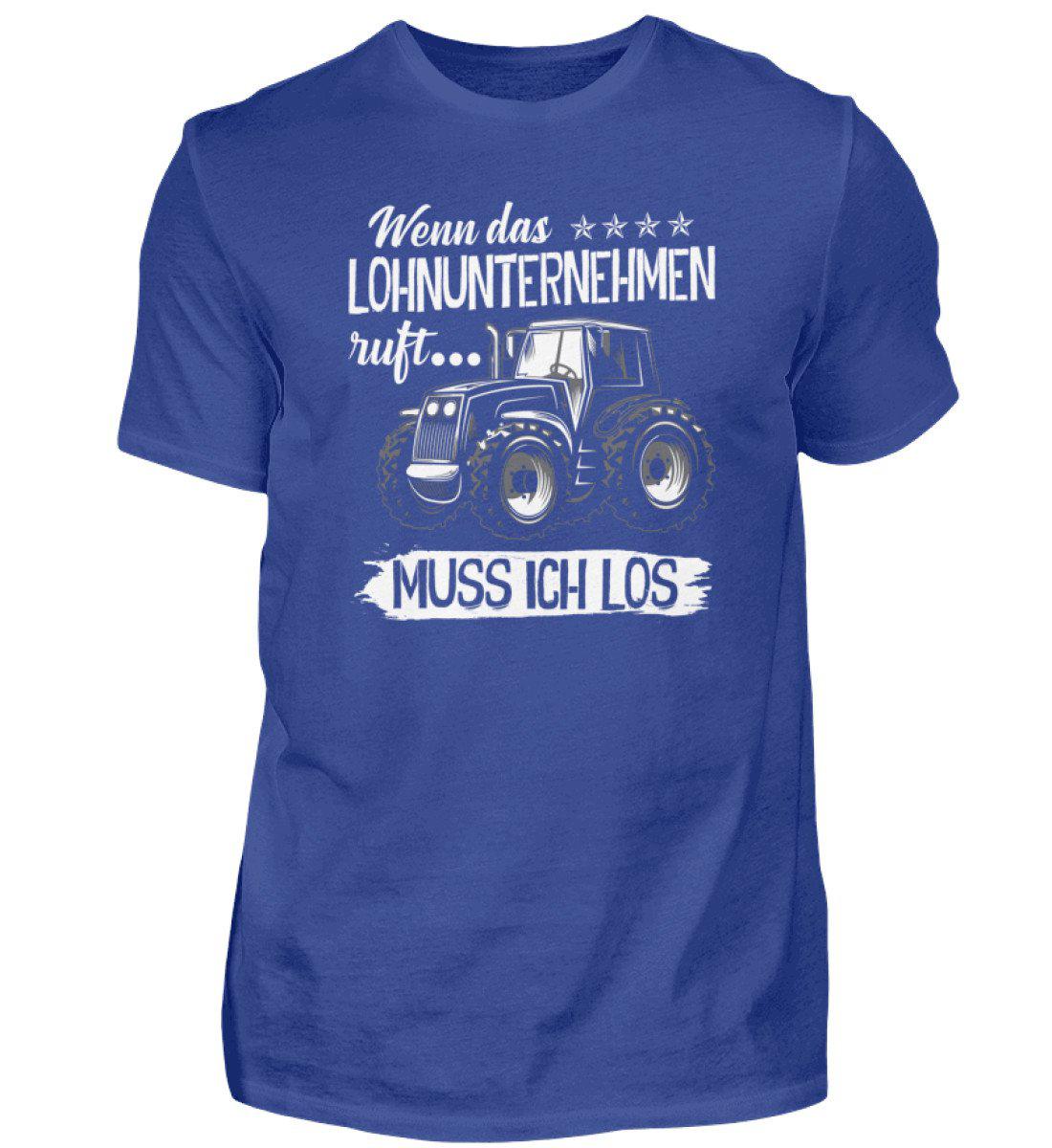 Lohnunternehmen ruft · Herren T-Shirt-Herren Basic T-Shirt-Agrarstarz