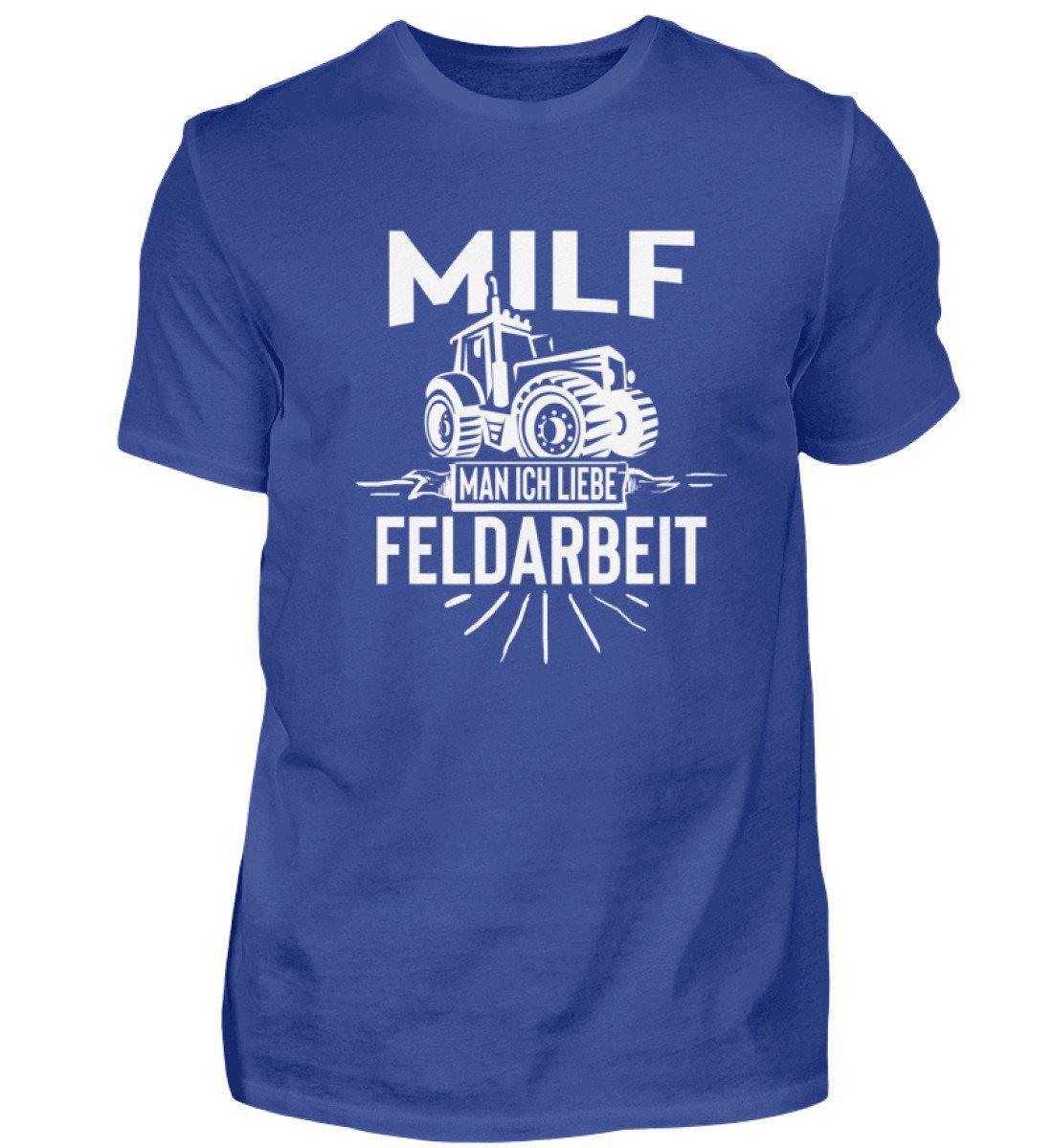 MILF Feldarbeit · Herren T-Shirt-Herren Basic T-Shirt-Royal Blue-S-Agrarstarz