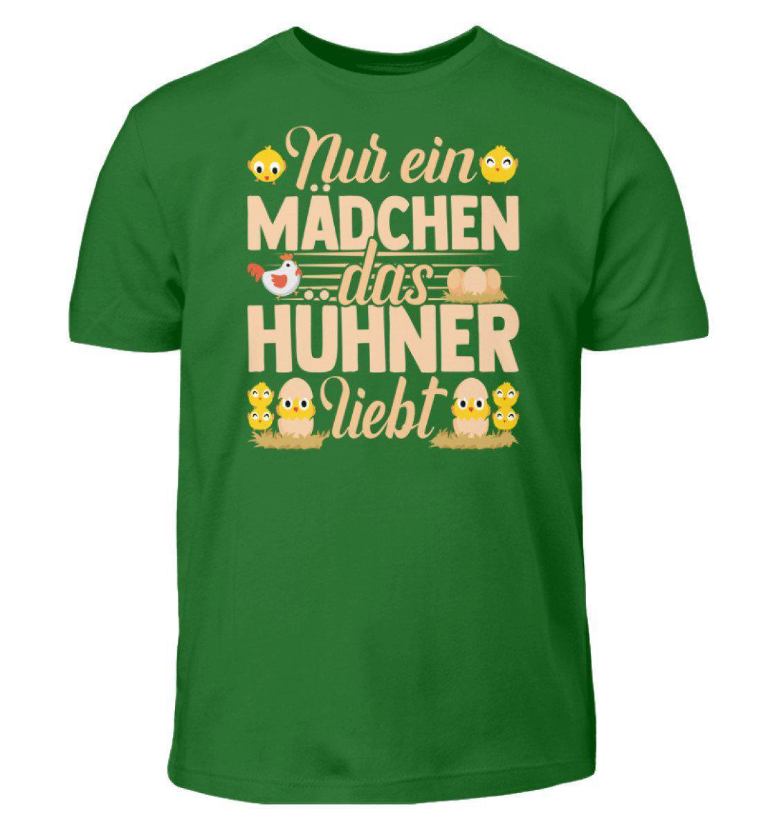 Mädchen huhner - Kinder T-Shirt-Kinder T-Shirt-Kelly Green-12/14 (152/164)-Agrarstarz