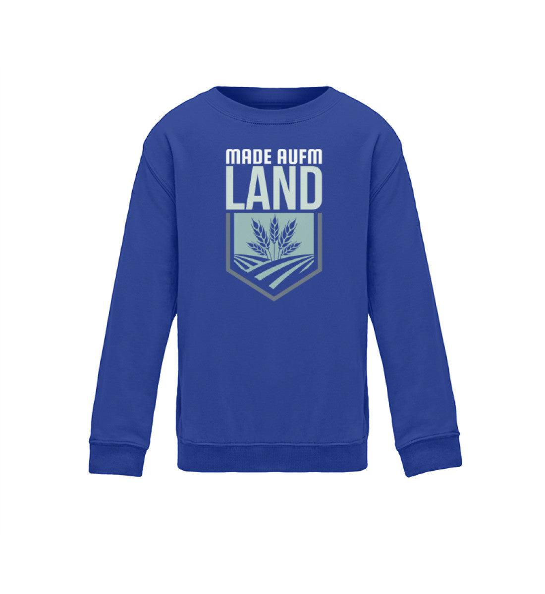 Made aufm Land · Kinder Sweatshirt-Kinder Sweatshirt-Royal Blue-12/14 (152/164)-Agrarstarz