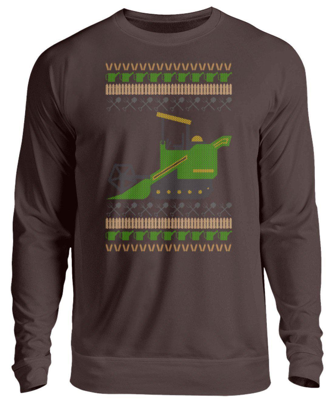 Mähdrescher Ugly Christmas · Unisex Sweatshirt Pullover-Unisex Sweatshirt-Hot Chocolate-S-Agrarstarz