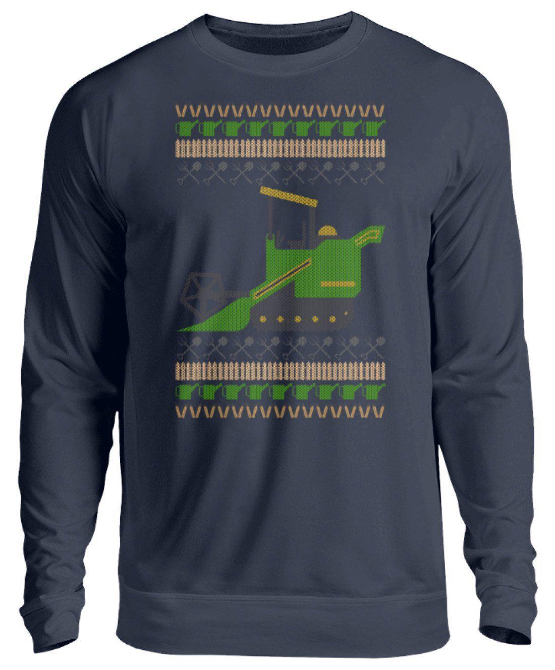 Mähdrescher Ugly Christmas · Unisex Sweatshirt Pullover-Unisex Sweatshirt-Oxford Navy-S-Agrarstarz