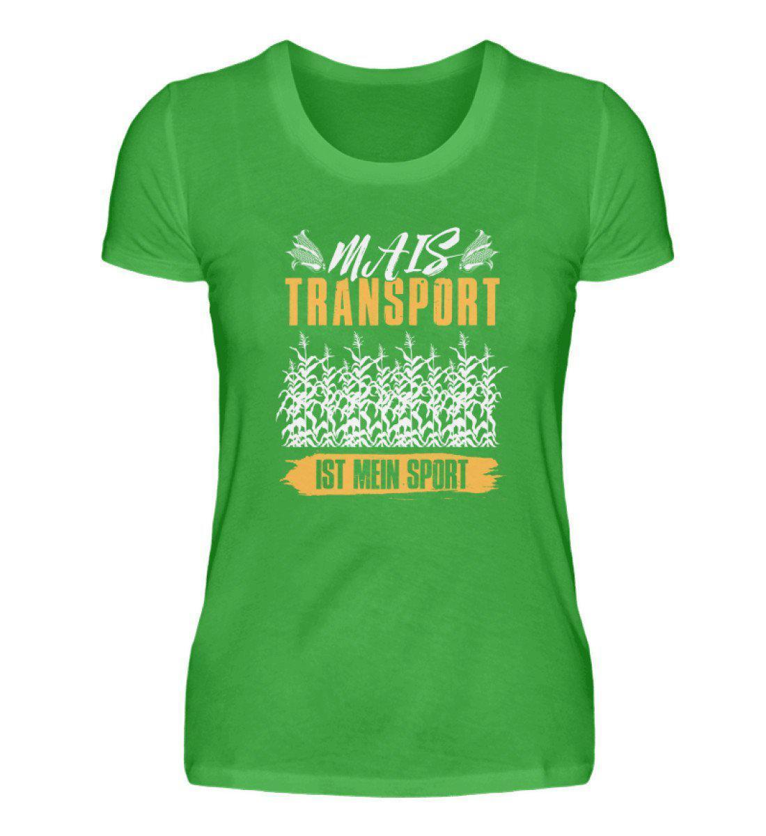 Mais Transport · Damen T-Shirt-Damen Basic T-Shirt-Green Apple-S-Agrarstarz