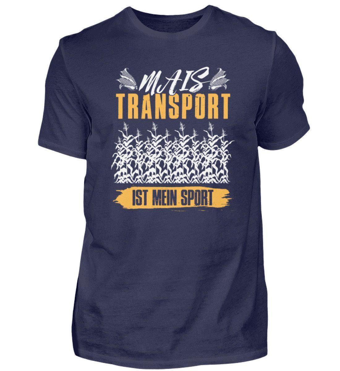 Mais Transport · Herren T-Shirt-Herren Basic T-Shirt-Navy-S-Agrarstarz
