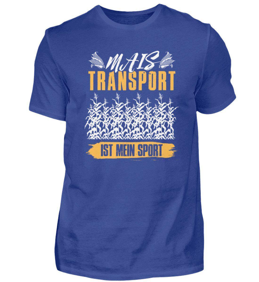 Mais Transport · Herren T-Shirt-Herren Basic T-Shirt-Royal Blue-S-Agrarstarz