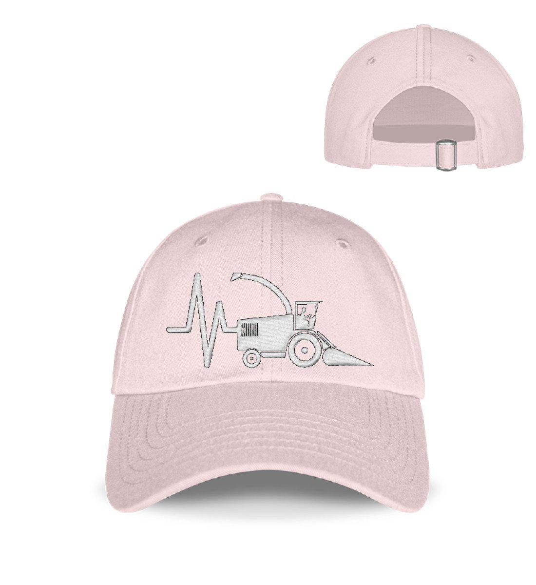 Maishäcksler Heartbeat · Kappe-Baseball Cap mit Stick-Pastel Pink-Einheitsgröße-Agrarstarz