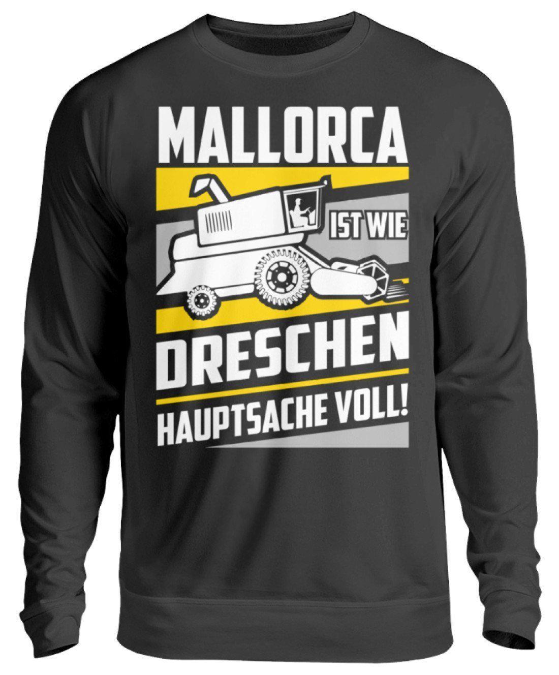 Mallorca Dreschen · Unisex Sweatshirt Pullover-Unisex Sweatshirt-Jet Black-S-Agrarstarz