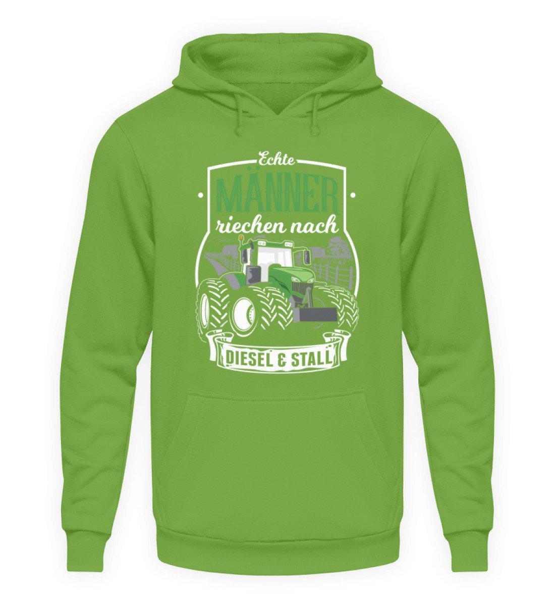 Männer Diesel und Stall · Unisex Kapuzenpullover Hoodie-Unisex Hoodie-LimeGreen-S-Agrarstarz