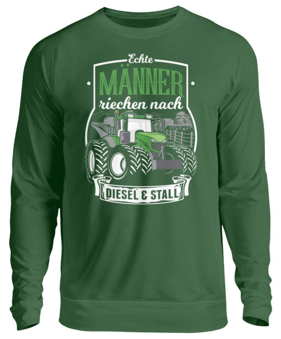 Männer Diesel und Stall · Unisex Sweatshirt Pullover-Unisex Sweatshirt-Bottle Green-S-Agrarstarz