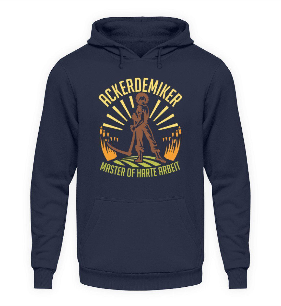 Master of harte Arbeit · Unisex Kapuzenpullover Hoodie-Unisex Hoodie-Oxford Navy-L-Agrarstarz