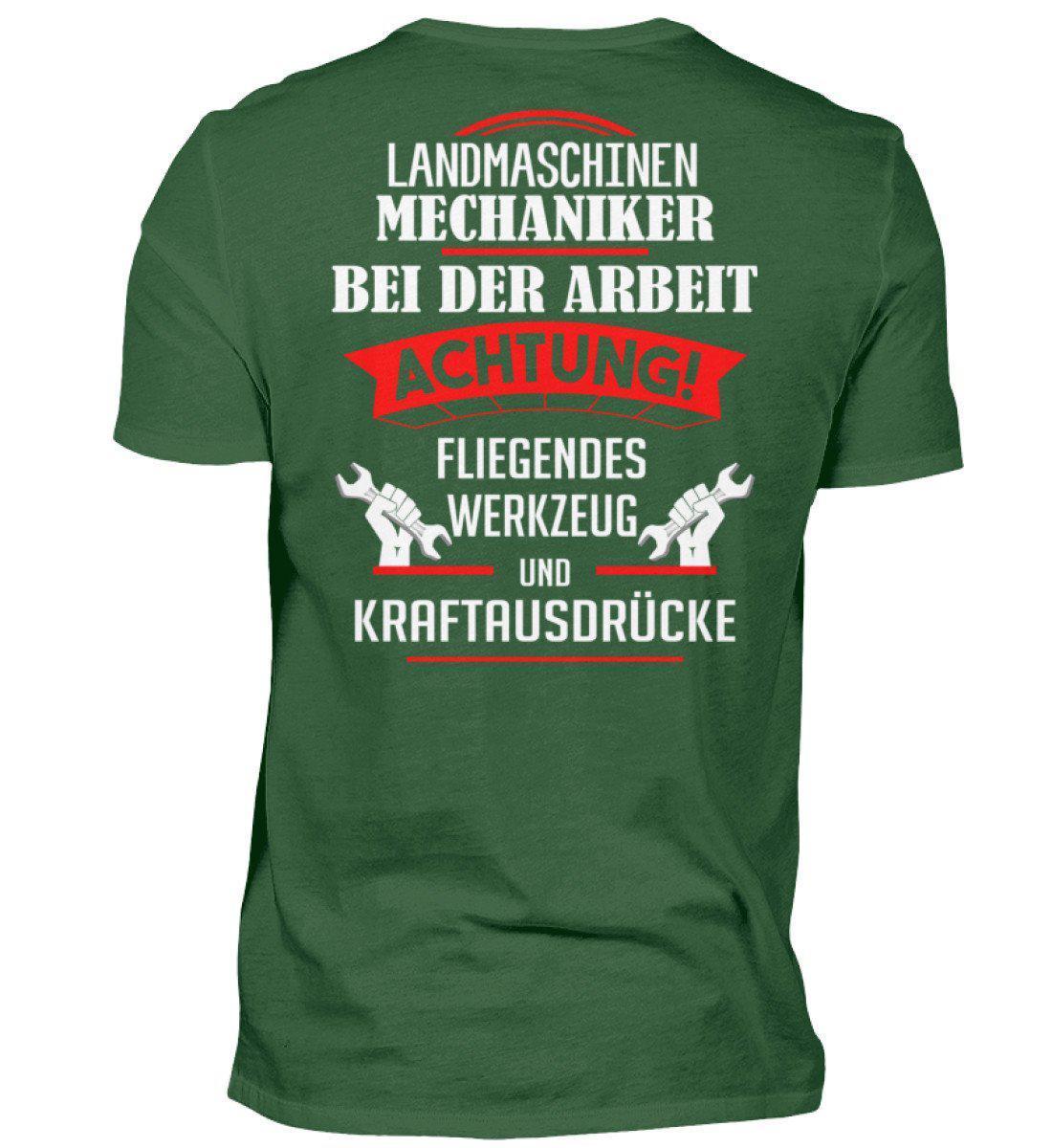 Mechaniker Kraftausdrücke · Herren T-Shirt-Herren Basic T-Shirt-Bottle Green-S-Agrarstarz