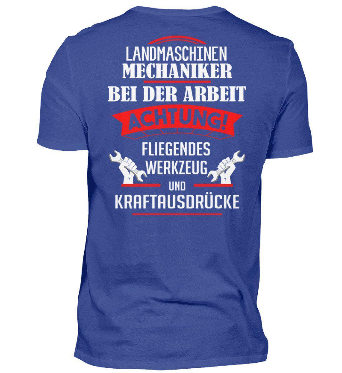 Mechaniker Kraftausdrücke · Herren T-Shirt-Herren Basic T-Shirt-Royal Blue-S-Agrarstarz