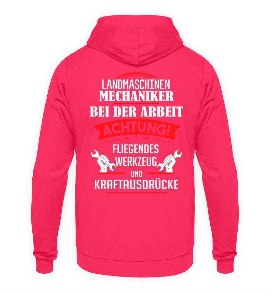 Mechaniker Kraftausdrücke · Unisex Kapuzenpullover Hoodie-Unisex Hoodie-Hot Pink-L-Agrarstarz