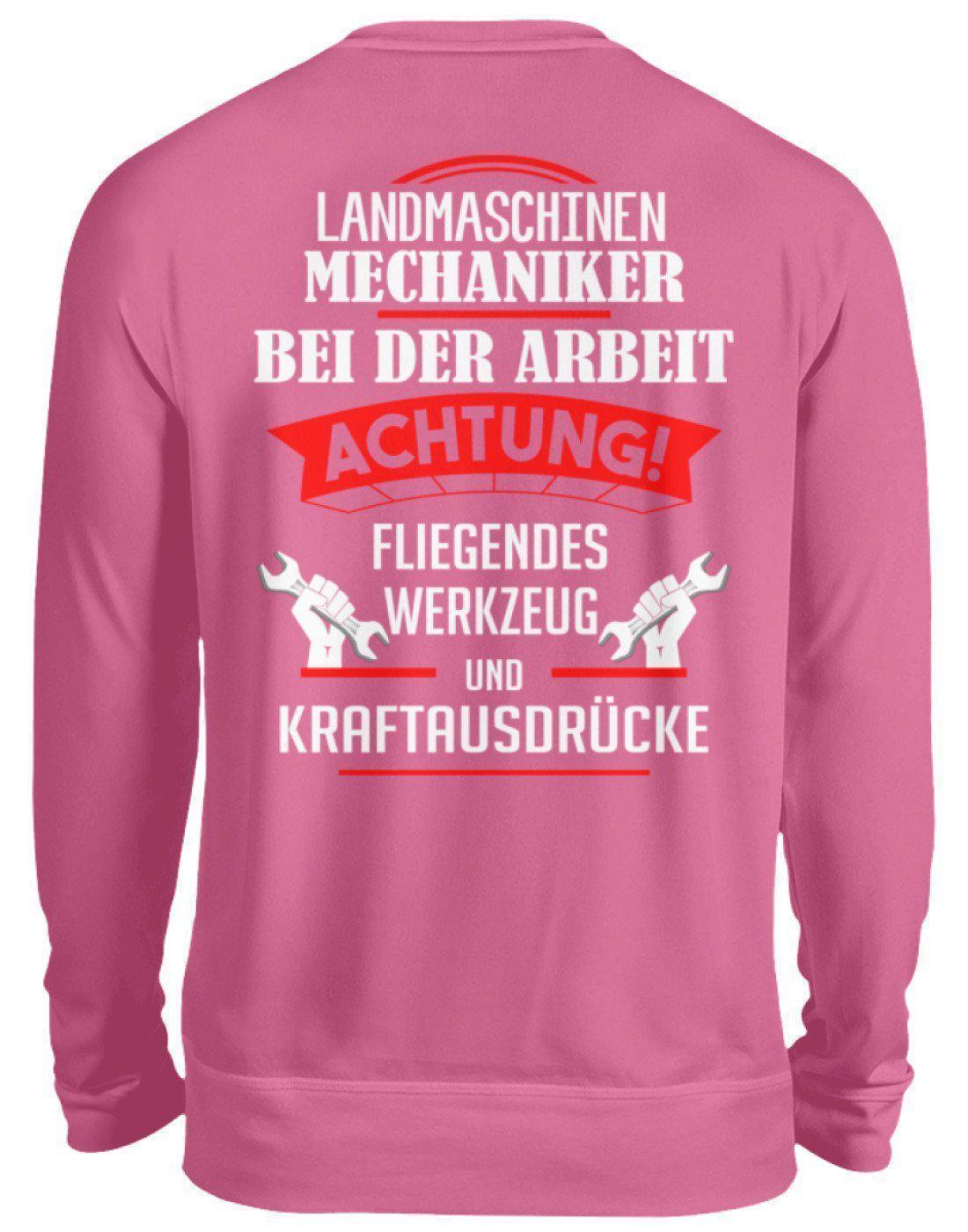 Mechaniker Kraftausdrücke · Unisex Sweatshirt Pullover-Unisex Sweatshirt-Candyfloss Pink-S-Agrarstarz