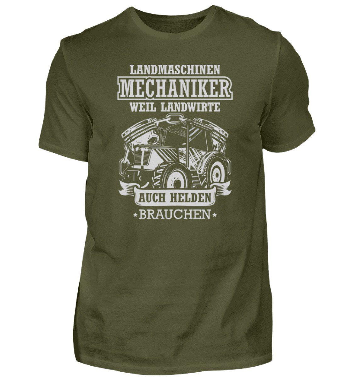 Mechaniker Landwirte Helden - Herren Shirt-Herren Basic T-Shirt-Agrarstarz