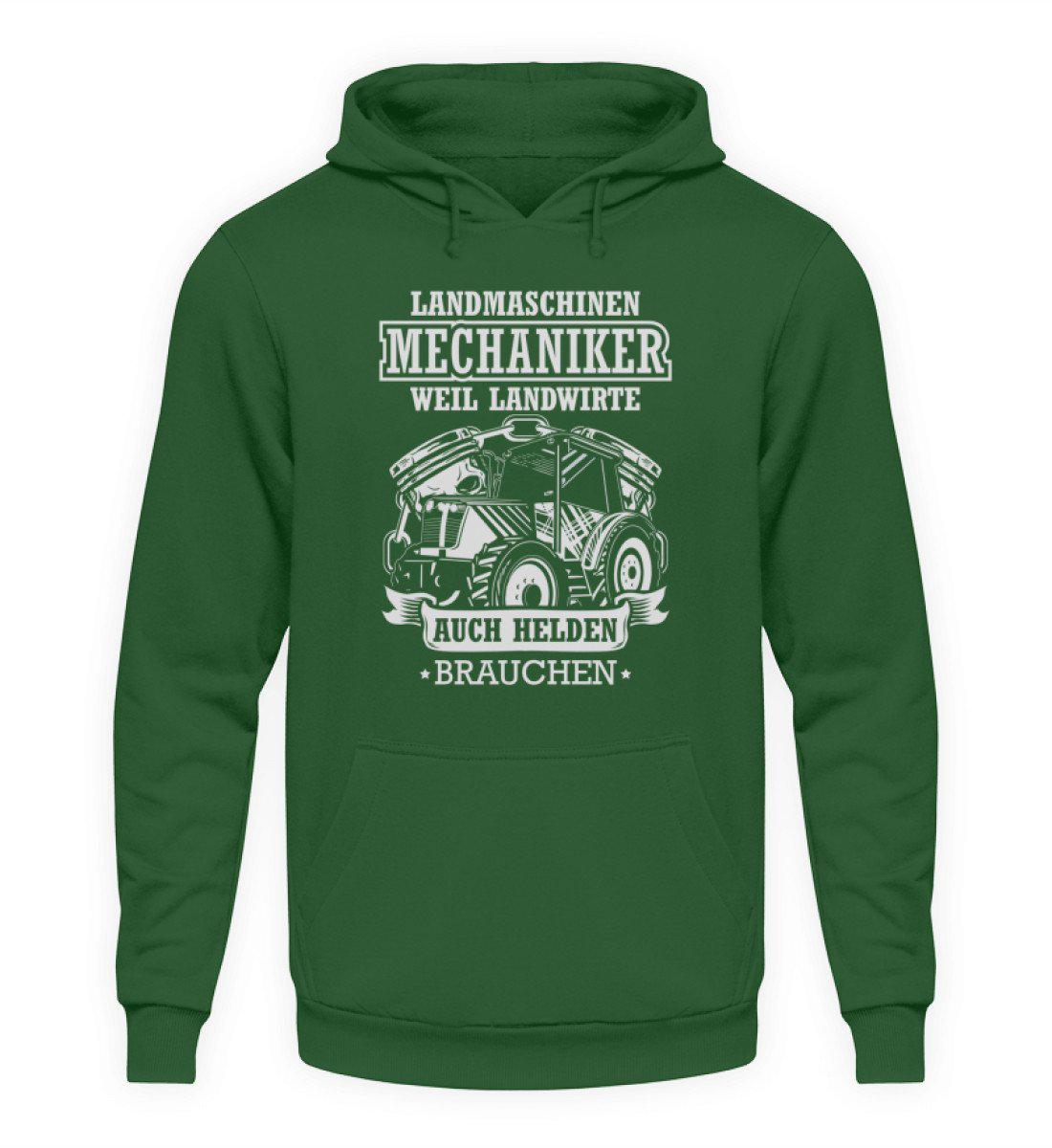 Mechaniker Landwirte Helden · Unisex Kapuzenpullover Hoodie-Unisex Hoodie-Bottle Green-L-Agrarstarz