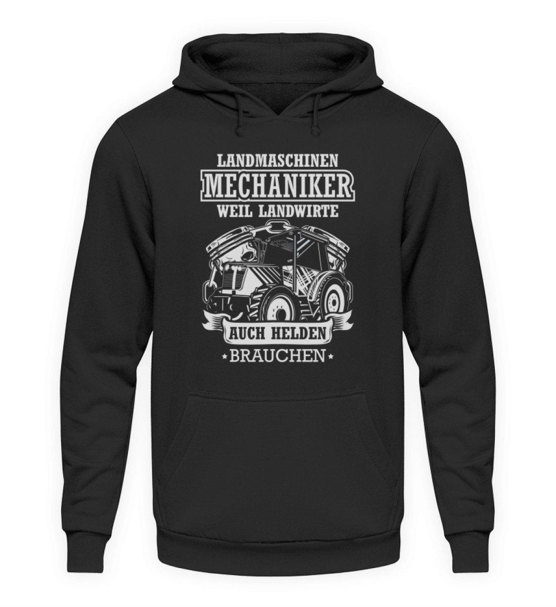 Mechaniker Landwirte Helden · Unisex Kapuzenpullover Hoodie-Unisex Hoodie-Jet Black-L-Agrarstarz