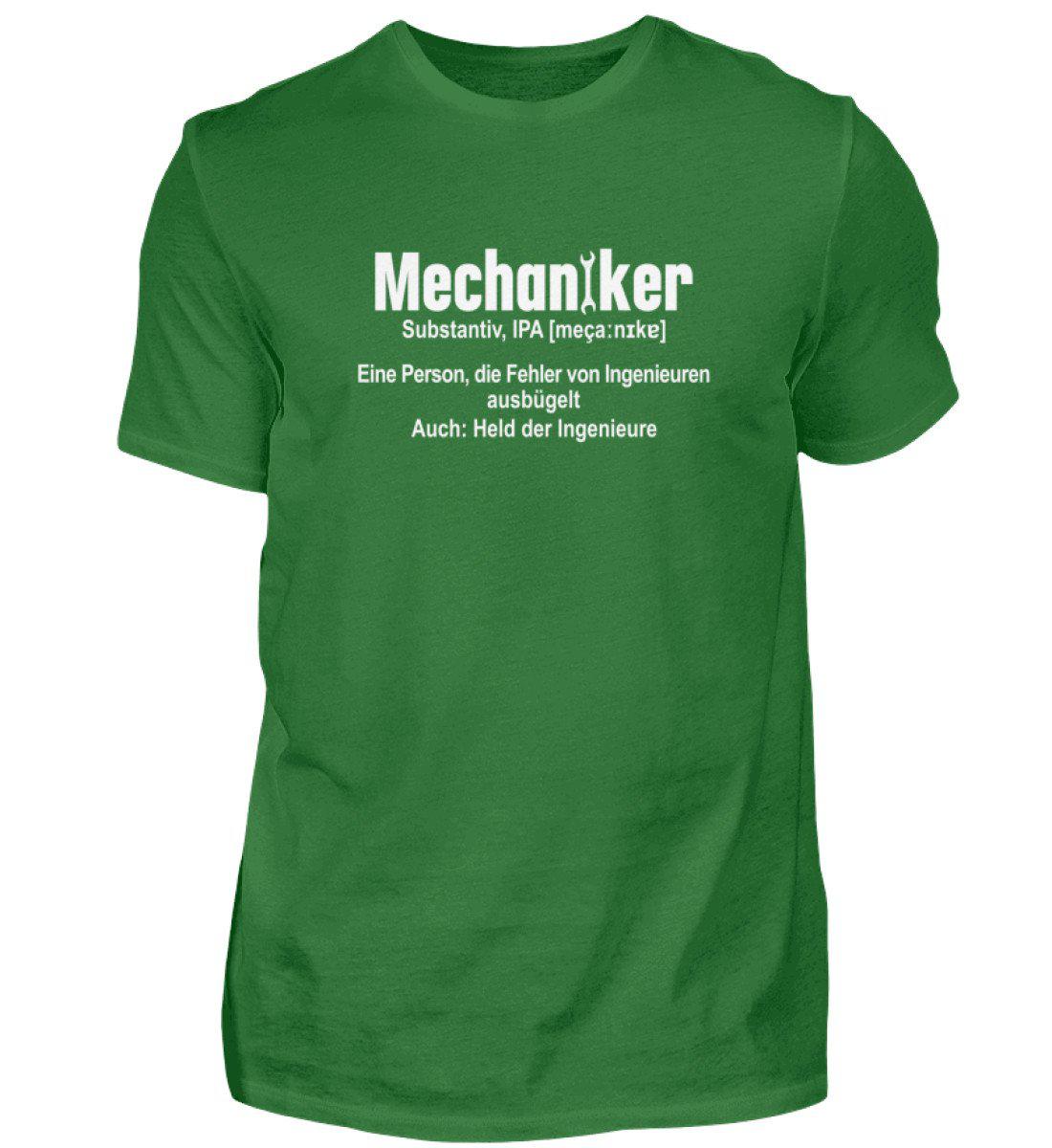 Mechaniker Lexikon · Herren T-Shirt-Herren Basic T-Shirt-Kelly Green-S-Agrarstarz