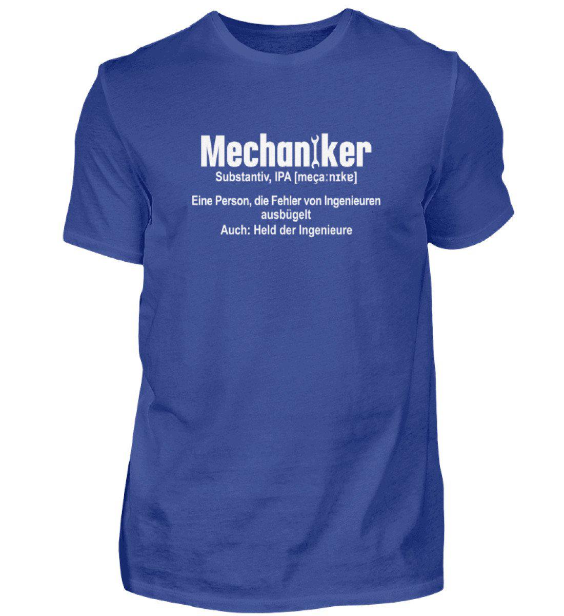 Mechaniker Lexikon · Herren T-Shirt-Herren Basic T-Shirt-Royal Blue-S-Agrarstarz