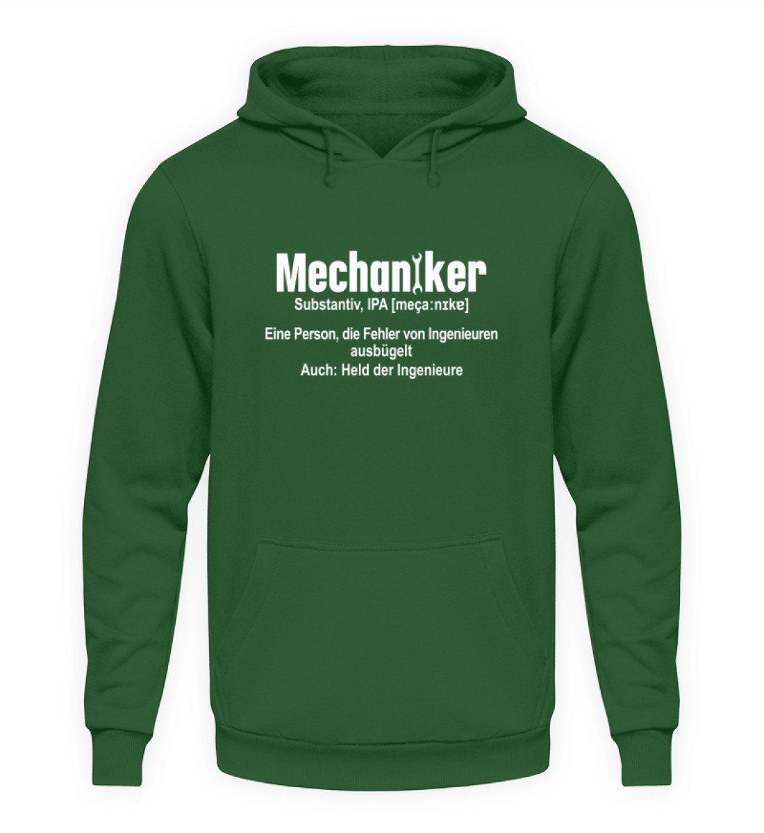 Mechaniker Lexikon · Unisex Kapuzenpullover Hoodie-Unisex Hoodie-Bottle Green-S-Agrarstarz