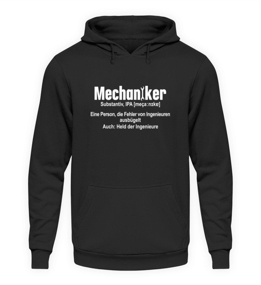 Mechaniker Lexikon · Unisex Kapuzenpullover Hoodie-Unisex Hoodie-Jet Black-S-Agrarstarz