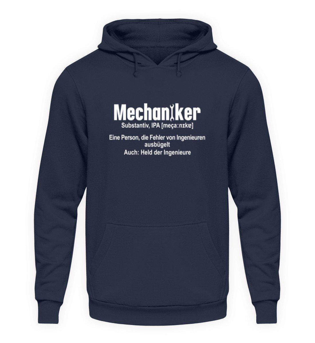 Mechaniker Lexikon · Unisex Kapuzenpullover Hoodie-Unisex Hoodie-Oxford Navy-S-Agrarstarz