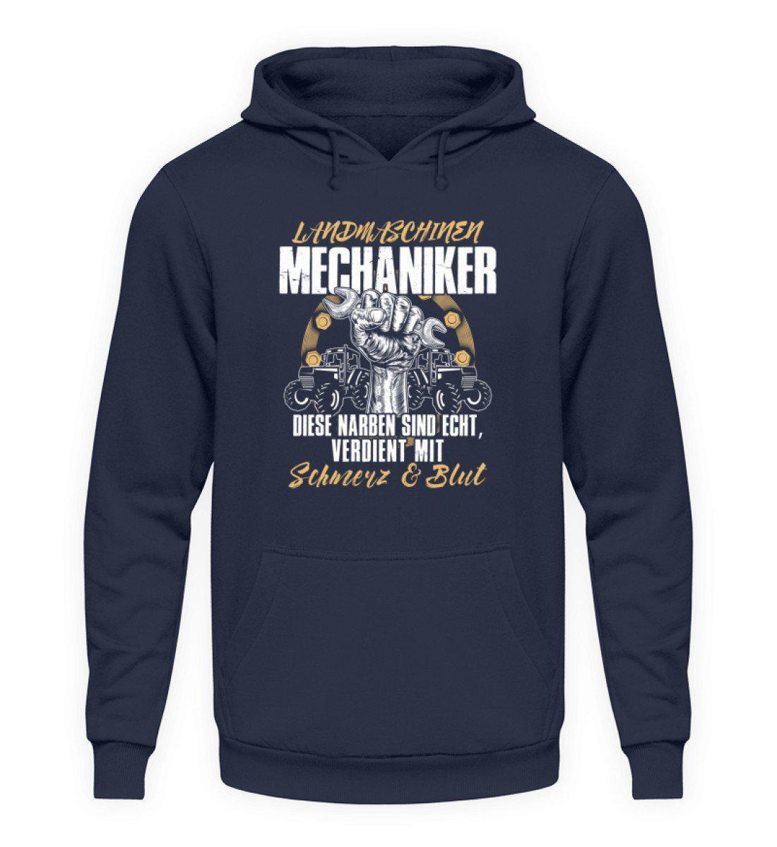 Mechaniker Narben · Unisex Kapuzenpullover Hoodie-Unisex Hoodie-Oxford Navy-L-Agrarstarz