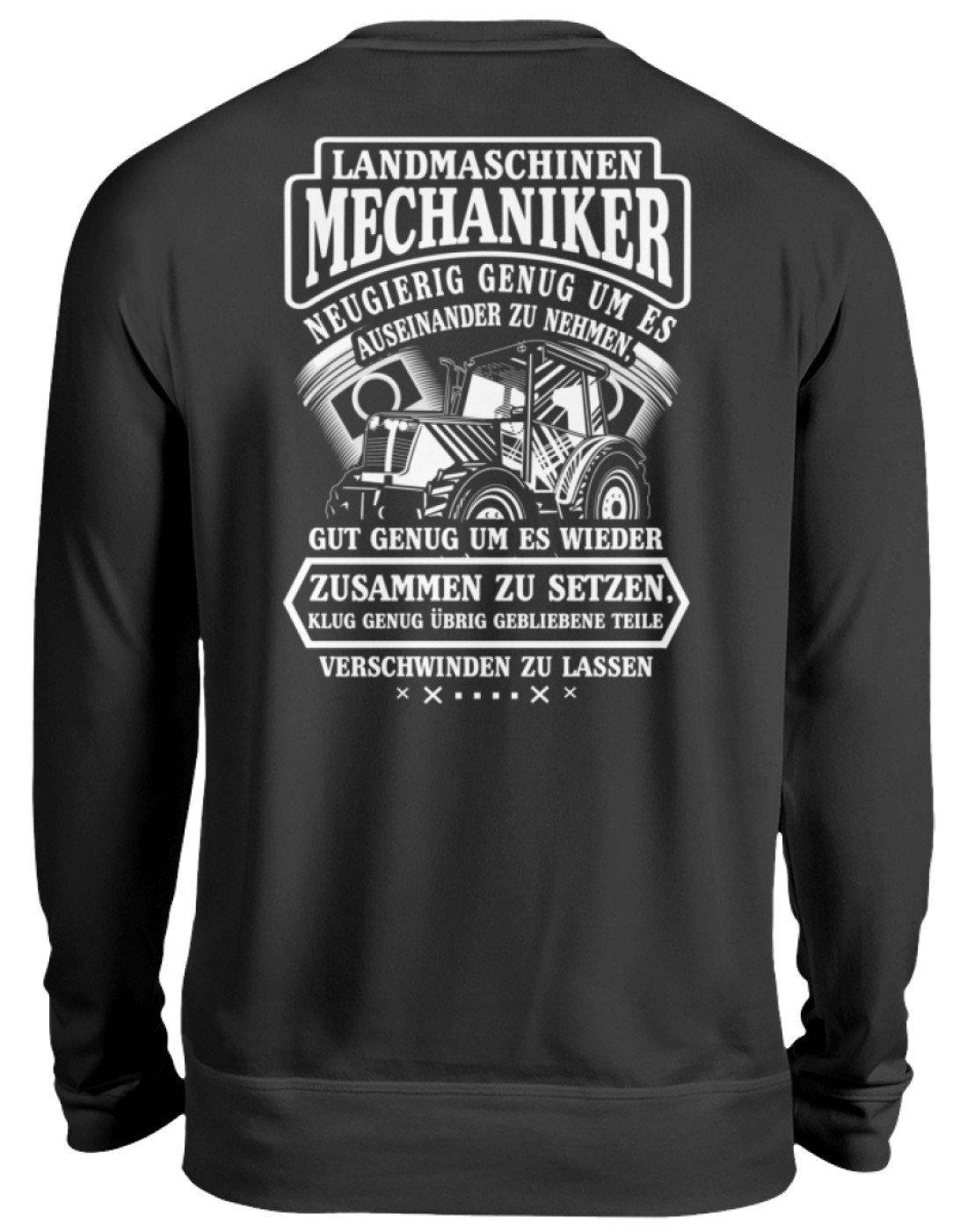 Mechaniker Neugierig · Unisex Sweatshirt Pullover-Unisex Sweatshirt-Jet Black-S-Agrarstarz