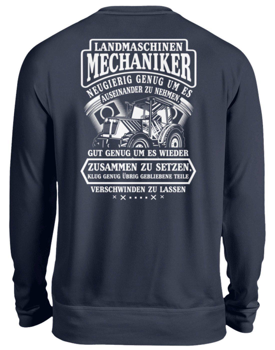 Mechaniker Neugierig · Unisex Sweatshirt Pullover-Unisex Sweatshirt-Oxford Navy-S-Agrarstarz