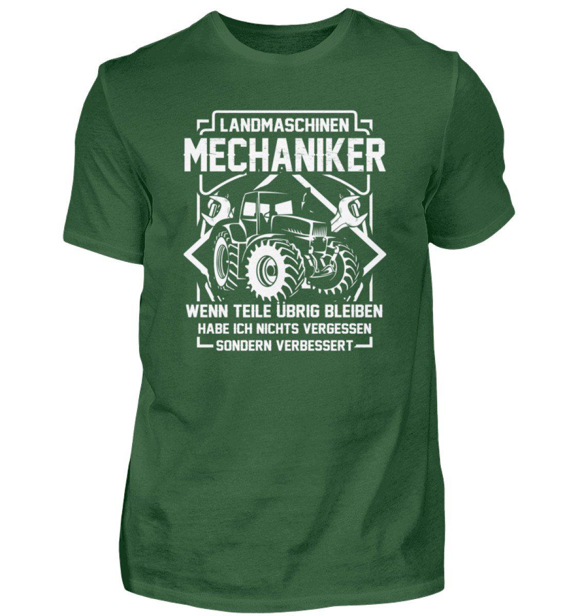 Mechaniker Teile · Herren T-Shirt-Herren Basic T-Shirt-Bottle Green-S-Agrarstarz