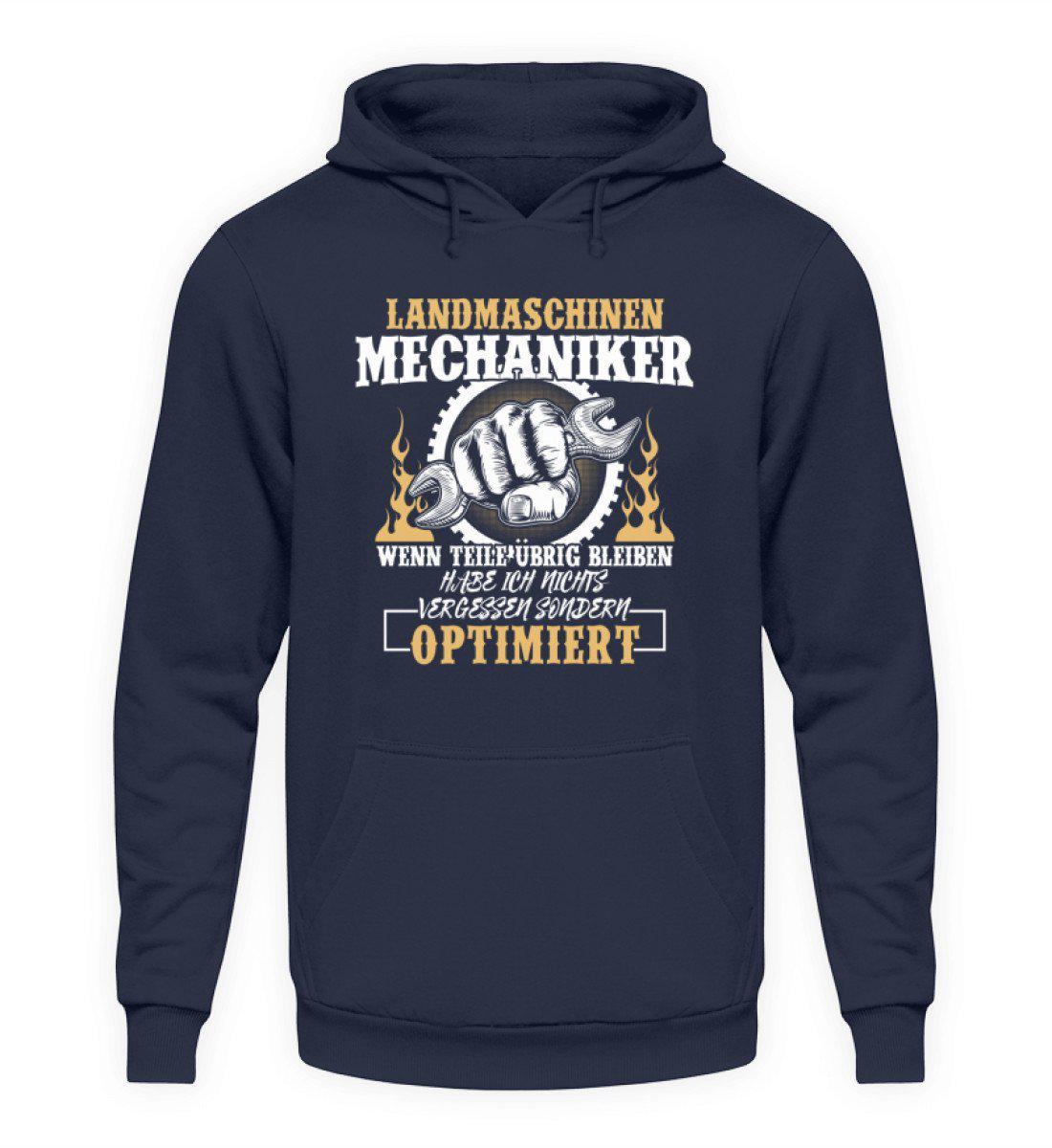 Mechaniker Teile optimiert · Unisex Kapuzenpullover Hoodie-Unisex Hoodie-Oxford Navy-S-Agrarstarz