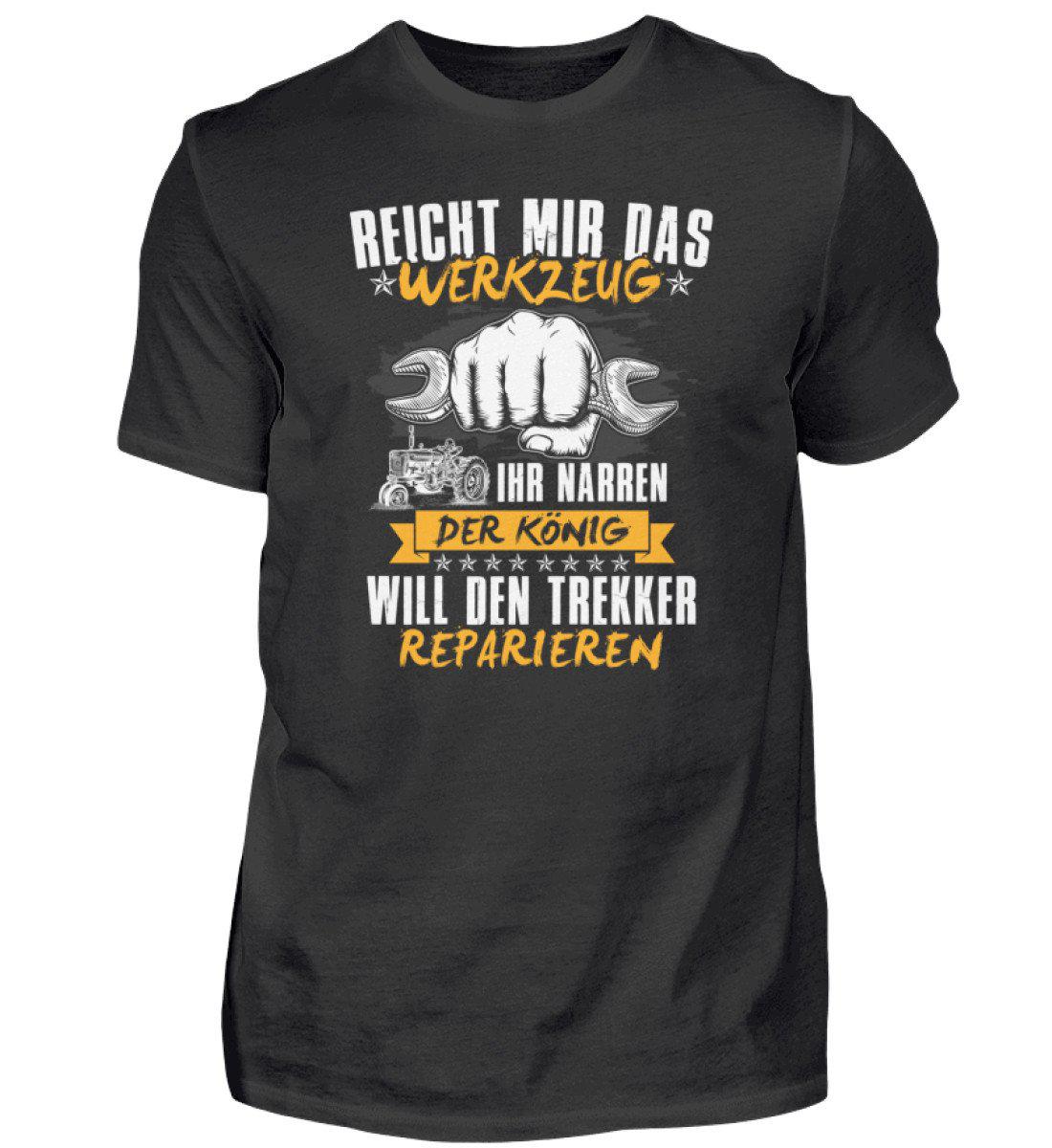 Mechaniker Trekker reparieren · Herren T-Shirt-Herren Basic T-Shirt-Black-S-Agrarstarz