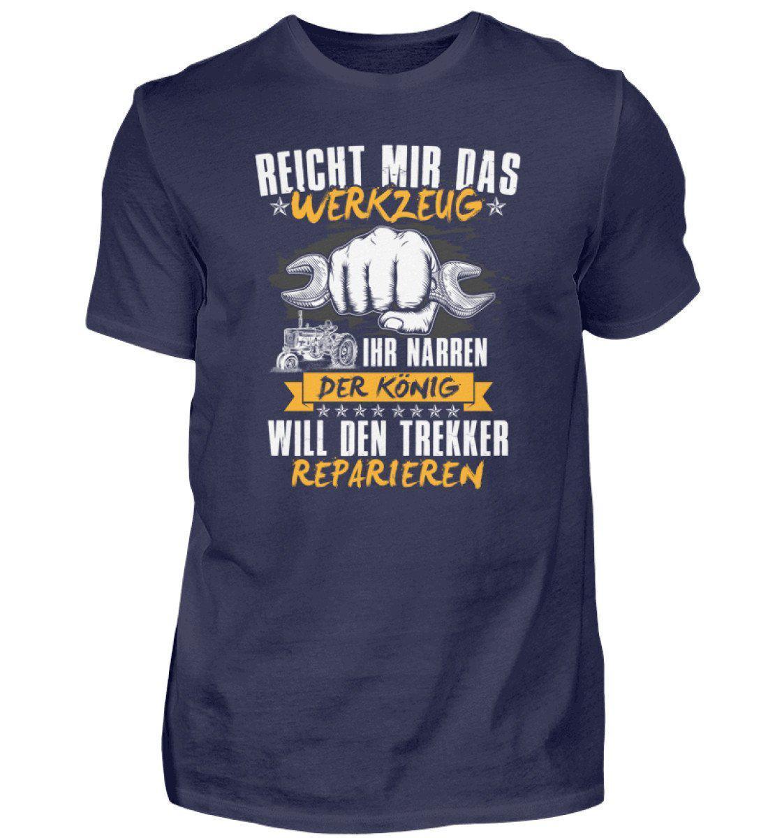 Mechaniker Trekker reparieren · Herren T-Shirt-Herren Basic T-Shirt-Navy-S-Agrarstarz