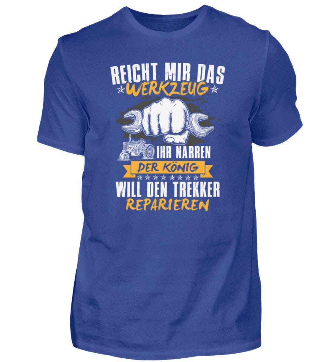 Mechaniker Trekker reparieren · Herren T-Shirt-Herren Basic T-Shirt-Royal Blue-S-Agrarstarz